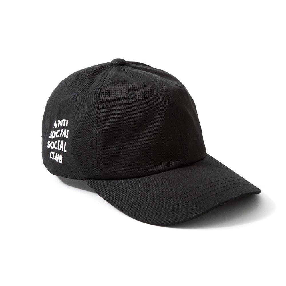 ANTISOCIALSOCIALCLUB WEIRD BLACK CAP